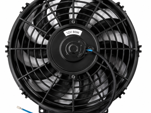 Electroventilador Curvo 10″ 80W 12/24V